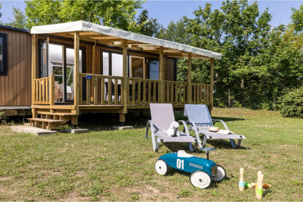 Mobile home Deluxe Aqua 3 VISTA - NOUVEAU! - 3 chambres / 2 salle de bain - Le Camp de Florence