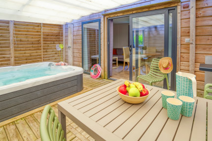 Cottage Prestige avec jacuzzi privatif 5 personnes - Signol