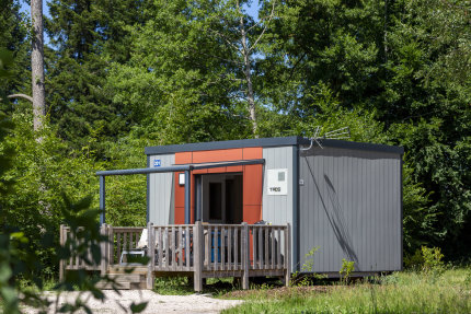Luxe vakantiehuisje met airconditioning, 1 slaapkamer en 1 slaapkamer, geschikt voor 2 personen. - Domaine des Bans