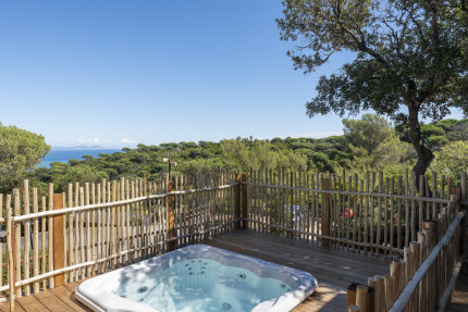 Vikendica 8p 4ch 4sq 4sbd PREMIUM CL clim SPA vue mer - Les Tournels