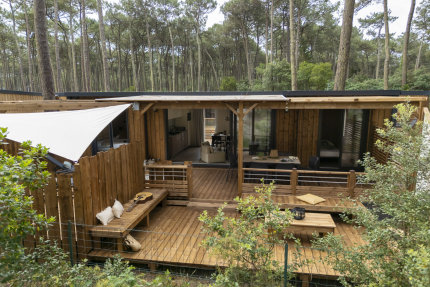 EXCLUSIVE Mobile Home - 2 bedrooms - 2 bathrooms - Air-conditioned - Le Tedey