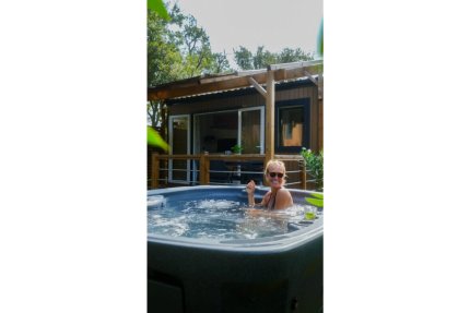 Prestige Côté Vignes 6 personnes avec Jacuzzi - Les Mûres