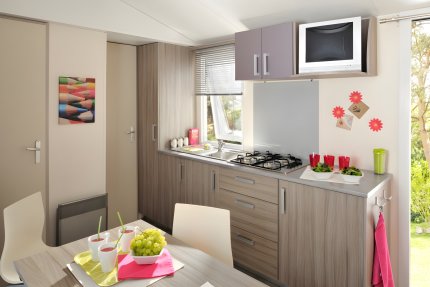 Casa móvil Ciela Confort - 2  habitaciones - Le Château de Rochetaillée