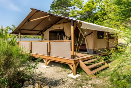 Lodge Cocoon 4 personnes 2 chambres 23m² - L'Orée du Bois