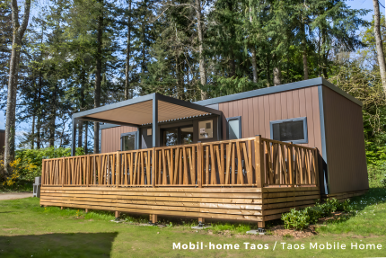Mobile home - 2 chambres - 2 salles de douche - version Taos - Les Ormes, Domaine & Resort