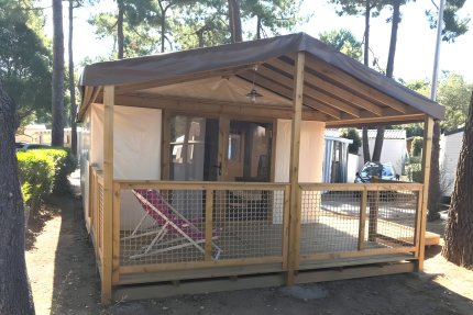LODGE FAR WEST for disabled people - 2 bedrooms 25m² with terrace - Les Genets