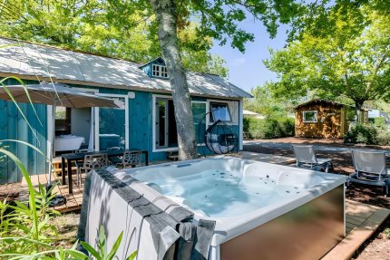 Cabane Pêcheur 4p 2Bdrm 2Bthrms Premium - SPA - Domaine Les Oréades