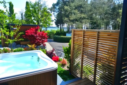 Cottage Pagode 2 p 1 Ch 1 Sdb Premium Vue lac SPA - Domaine Les Oréades