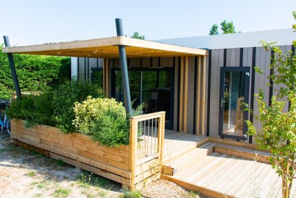 Mobil-home Premium 3 chambres Spa - Eden Villages Le Caravan'île