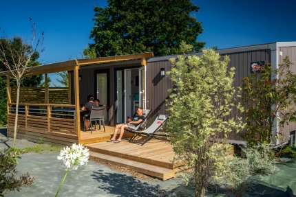 Mobil-home Premium 6 personnes 2 chambres 2 sdb - Le Nid d'Eté
