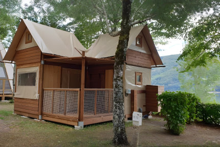 Lodge Aventure Perché 25m² (duplex 2 habitaciones)  baño - La Source