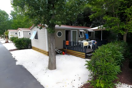 Casa móvil confortable (aire acondicionado + TV) 6 - Les Champs Blancs