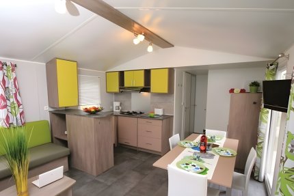 Mobile home Comfort 8 people 4 bedrooms 37m² - Riez à la Vie