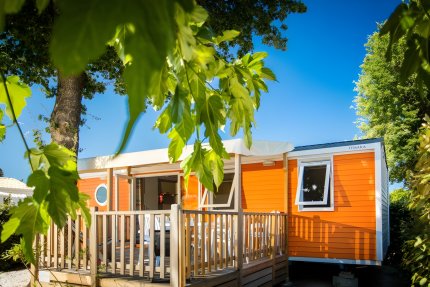 Mobilhome 2 habitaciones Caraïbes con aire acondicionado - Les Jardins Catalans