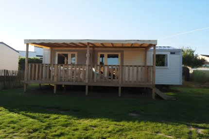 3 bedroom air-conditioned mobile home Baltique - Le Domaine de Beaulieu