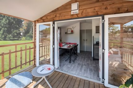 Mobil Home Premium 3 Pièces 5 Personnes Climatisé + TV - Les Préveils