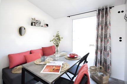 Mobil Home PMR Premium 3 Pièces 5 Personnes Climatisé + TV - Les Préveils