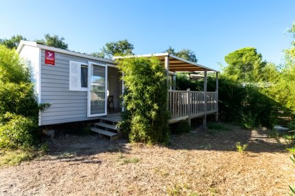 Mobil Home Pyrénées 3 Pièces 4/6 Personnes Climatisé + TV - Argelès Vacances