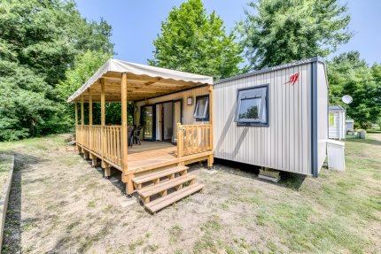 Mobil Home Premium+ 4 Pièces 6 Personnes Climatisé + TV - La Clairière