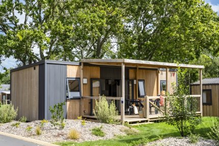 Mobil-Home Confort 4 Pièces 6 Personnes Climatisé + TV 2sdb - Village Perrosien