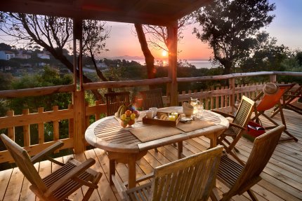 Lodge Luxe Vue Mer Panoramique - Au Paradis des Campeurs