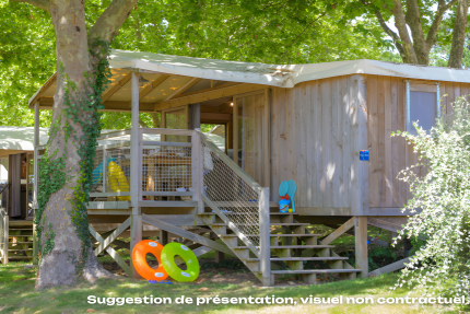 CosyFlower Premium 38m² - 2 chambres + terrasse couverte + TV + Draps + Serviettes - Mas de Champel