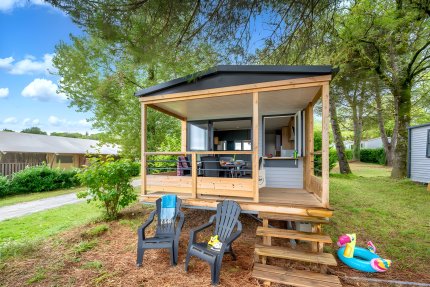 Stacaravan Ciela Privilège Bay - 2 slaapkamers - Uitzicht op het meer - barbecue - Le Lac de Thoux