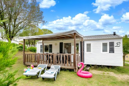 Stacaravan Ciela Confort Compact - 3  kamers - Le Lac de Thoux