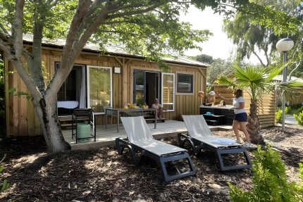 Cabane 4p 2 Ch 2 Sdb Premium - SPA - Domaine Les Carrelets de Soulac