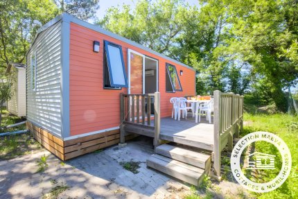 Mobil Home Confort 3 Pièces 4 Personnes Climatisé + TV - Taxo les Pins