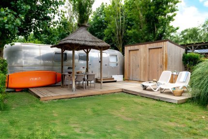 Unique 1-Bedroom Airstream Cottage - Aloha
