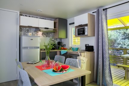Mobil-home Confort+ 4personnes 2chambres 2SDB 34m² - L'Etoile de Mer