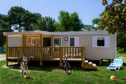 Mobil-home Confort+8personnes 4chambres 2SDB 40m² - L'Etoile de Mer