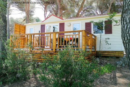 Mobilheim Océane 2 Zimmer 27m² - La Pinède