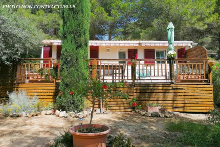 Mobilhome Charleston 2 habitaciones 40m² - La Pinède