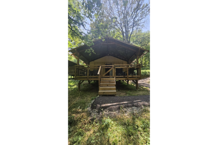 Premium-Naturlodge mit 3 Zimmern für 4 Personen (ohne Badezimmer) - La Serre