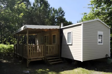 Mobil Home Grand Confort 3 Pièces 4/6 Personnes Climatisé + TV - L'Arbre d'Or