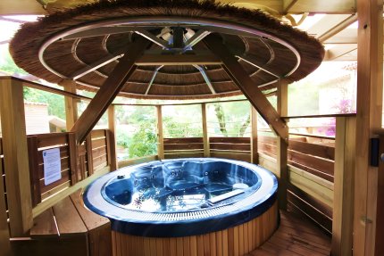 Mobil-home Provence Sérénité 25m² - Jacuzzi privatif - 3 pièces - 2 chambres - Climatisation - Clair de Lune