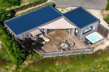 Cottage 5p 2ch 2sdb Premium clim spa - Les Bois du Chatelas