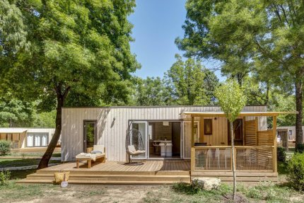 Mobilheim PREMIUM - 3 Schlafzimmer - 2 Badezimmer + WC - Klimaanlage - Domaine du Verdon
