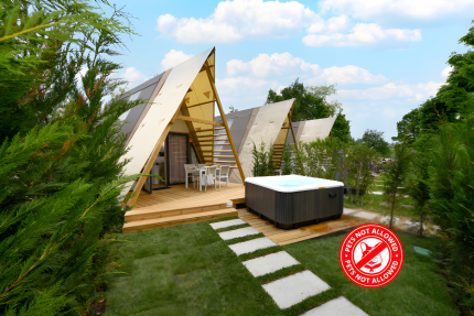 Tente Luxury Lodge avec Jacuzzi - Europa Silvella