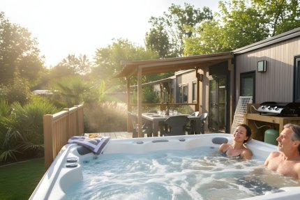 Mobile-home LUXE AZUR 6 personnes - Océan Vacances