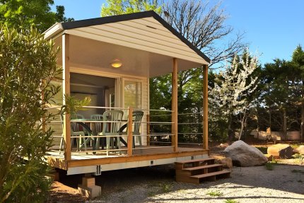Mobil Home Confort Plus 2 Pièces 2 Personnes Climatisé + TV - Les Rivières