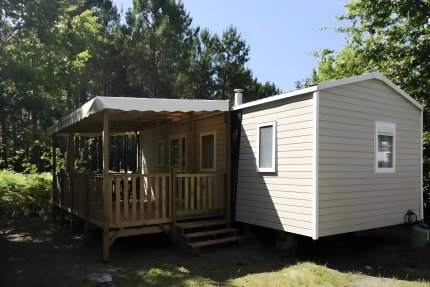 Mobil Home Grand Confort 3 Pièces 4/6 Personnes Climatisé + TV - L'Arbre d'Or
