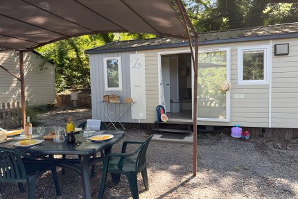 Casa mobile Provenza 2 camere 2/5 pers. - con aria condizionata - Le Soleil du Verdon