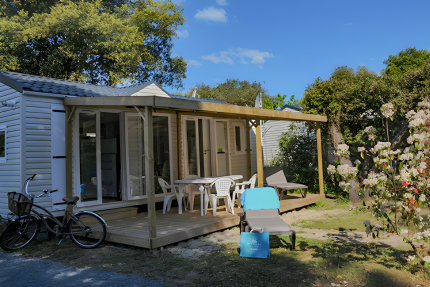 Cottage Grand Confort Glenans 31m² - 2 Schlafzimmer / Überdachte Holzterrasse - L'Ile Blanche