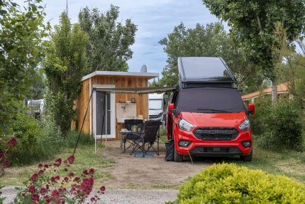 Emplacement Caban'O premium intérieur - Beauregard Plage