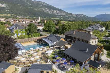 camping la ferme de serraz lac annecy