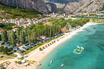 camping almissa omis dalmatia