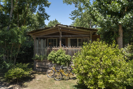 Robinson Cabin met 2 slaapkamers, PREMIUM en airconditioning. - Le Sérignan Plage